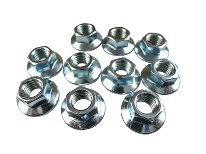 Nut m7 flange 10 pcs.