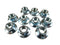 Nut m7 flange 10 pcs.